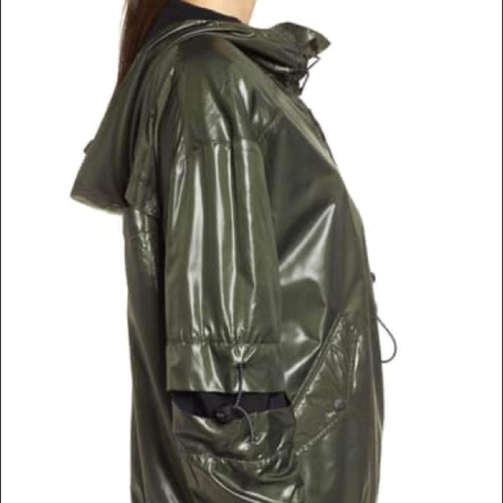 💝SOLD💝IVY PARK Hi Shine Lace-Up Jacket - Picture 3 of 7